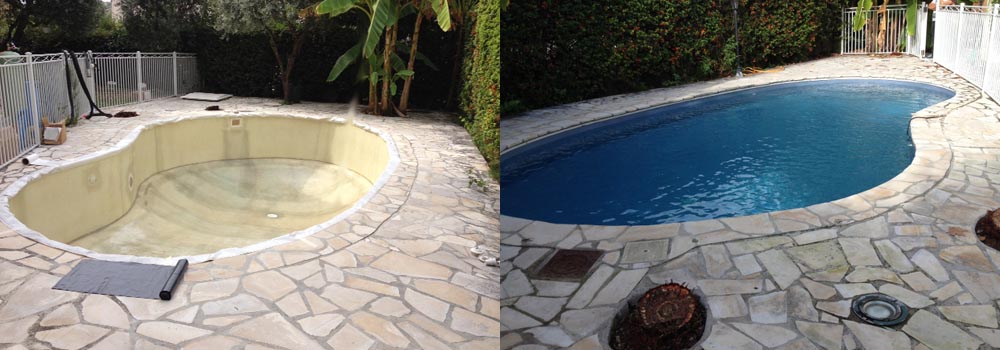 piscine industrielle avant travaux - aqua polyester