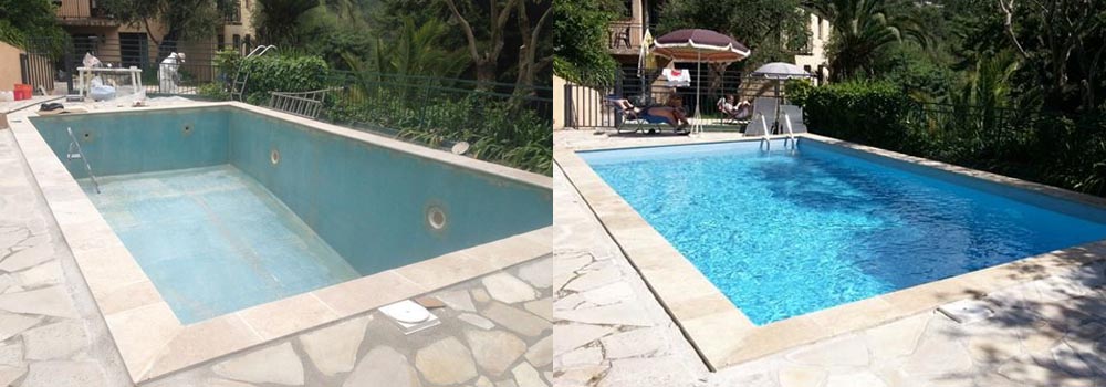 aquapolyester piscine mosaïque avant travaux 5